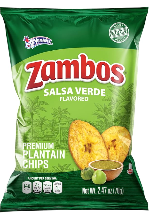 Zambos Platanos Salsa Verde 70g
